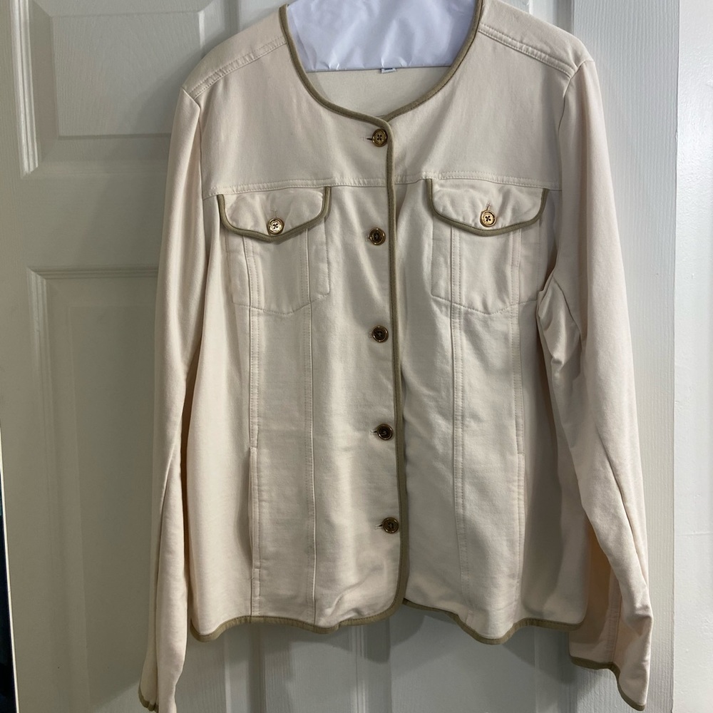 Isaac Mizrahi Live jacket!
